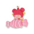 Porte-clés petite fille sur un gros bonbon