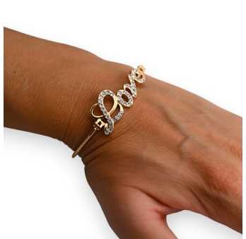 Bracelet LOVE doré