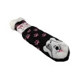 Chaussette chausson pilou tête de chien