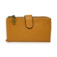 Portefeuille compagnon moutarde