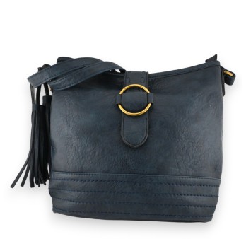 Sac bandoulière bleu marine