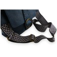 Sac bandoulière bleu jeans