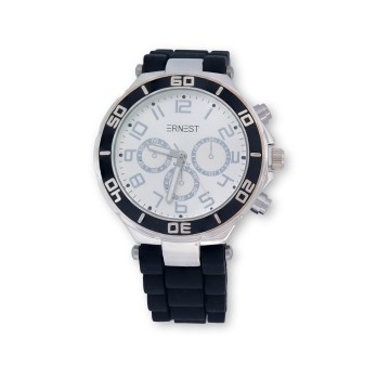 Montre femme silicone ERNEST noir