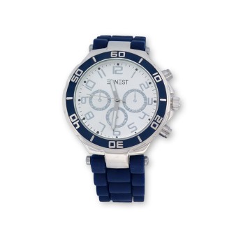 Montre femme silicone ERNEST bleu nuit
