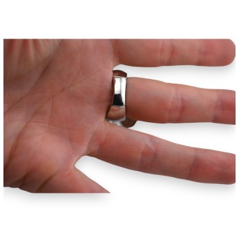 Bague fantaisie cœur dentelle