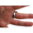 Bague fantaisie argentée fleur multicolore