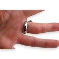 Bague fantaisie argentée petit fille en strass
