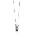 Collier fantaisie lapin lunette strass