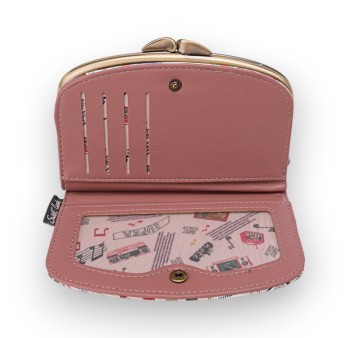 Porte-monnaie femme avec son porte-carte Sweet & Candy
