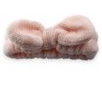 Bandeau à Maquillage molletonné vieux rose