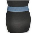 Ceinture fantaisie élastique femme bleu jeans