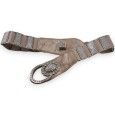 Ceinture fantaisie élastique femme beige boucle soleil strass