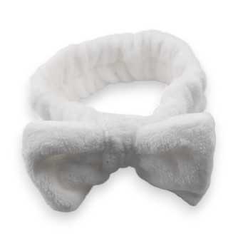 Bandeau à maquillage femme blanc