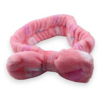 Bandeau à maquillage femme rose girly