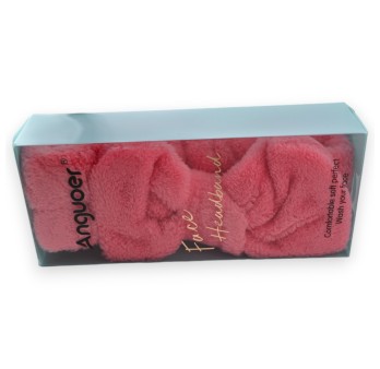 Bandeau à maquillage femme rose foncé
