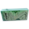 Bandeau à maquillage femme vert menthe