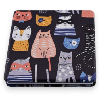 Miroir de poche Chat humour