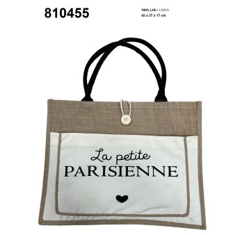 Sac cabas tote bag La Petite Parisienne