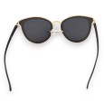 Lunettes papillon vintage bleue