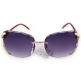 Lunettes fantaisie teintées aux nuances gris noires