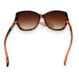 Lunettes leopard marron branches bijoux