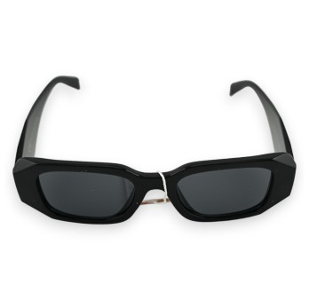 Lunettes rectangle noire chic