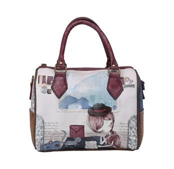 Petit sac bowling thème voyage