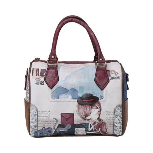 Petit sac bowling thème voyage