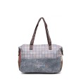 Sac à main thème danseuse nuance de bleu