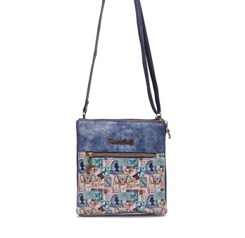 Pochette sweety candy rose et bleue