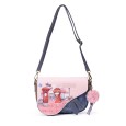 Sac bandoulière Petite fille avec son chien