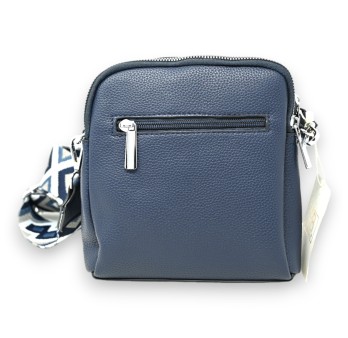 Sac bandoulière compact bleu marine