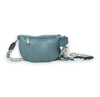 Sac banane bandoulière bleu jeans