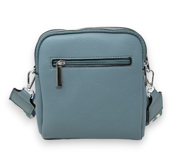 Sac bandoulière compact bleu jeans