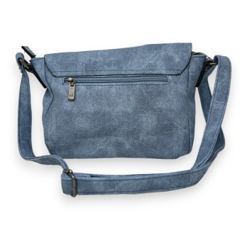 Sac cartable bleu jeans