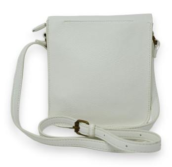 Pochette forme cartable blanc