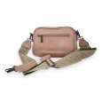 Sac bandoulière rectangle rose