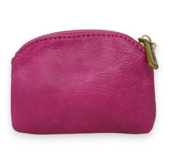 Porte monnaie patchwork fuschia