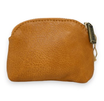 Porte monnaie patchwork moutarde