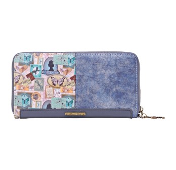 Portefeuille sweety candy en ballade avec son chien