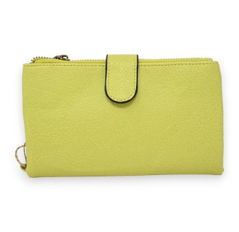 Portefeuille compagnon vert anis
