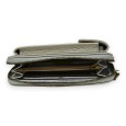 Pochette bandoulière téléphone et portefeuille beige nacre