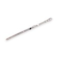 Bracelet acier rigide argenté 3 coeurs