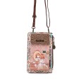 Pochette bandoulière sweety candy dans sa chambre