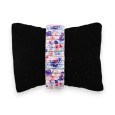 Montre élastique motifs fleurs multicolores