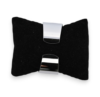 Montre bracelet fantaisie argenté cadran miroir