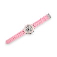 Montre silicone Ernest rose tendre cadran chrono