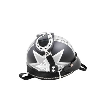 Sac à dos Casque noir et gris