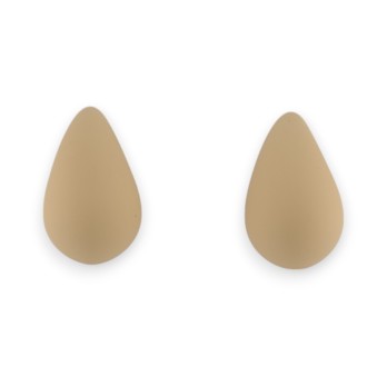 Boucles d'oreille goutte taupe