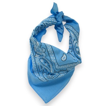 Bandanas bleu ciel